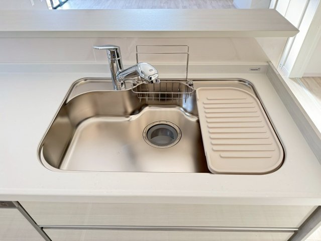 川越市むさし野1期　新築一戸建て　1号棟のキッチン|使いやすいキッチンです