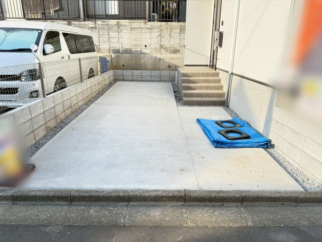 川越市むさし野1期　新築一戸建て　1号棟の駐車場|駐車場があります