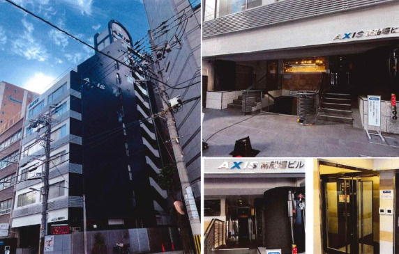 大阪市中央区南船場１丁目の事務所の外観