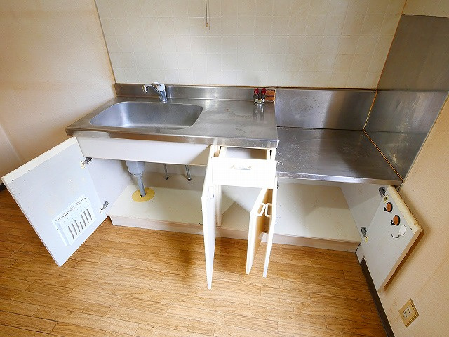 ラポールのキッチン|お料理しやすいキッチンです