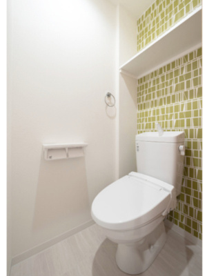 【トイレ】 | TKアンバーコート羽衣Ⅱ | ※イメージ　同施工同タイプ