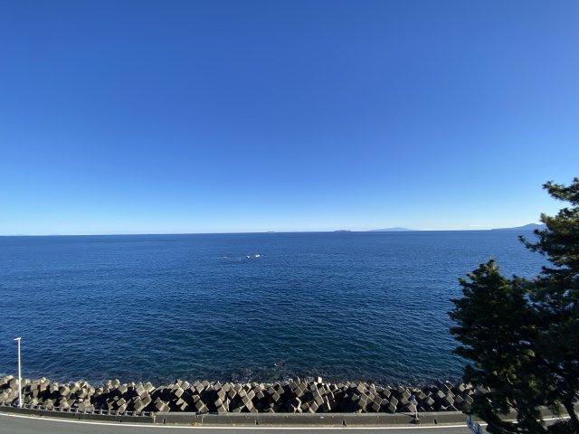 ライオンズマンション熱海マリンビューの展望|バルコニーからの眺望