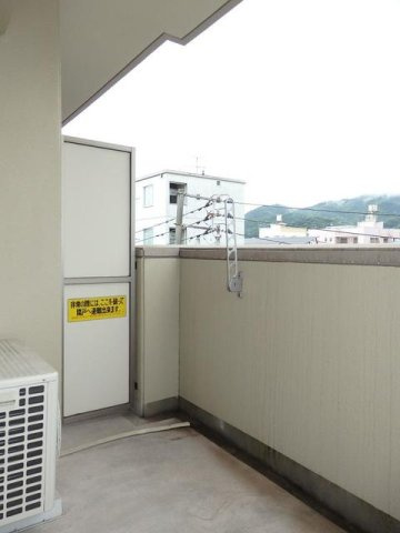 アンジュール　Ｋのバルコニー