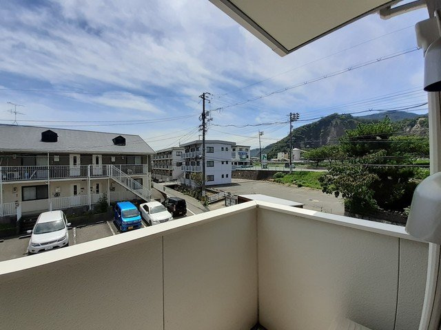 セレノ・カーサのバルコニー