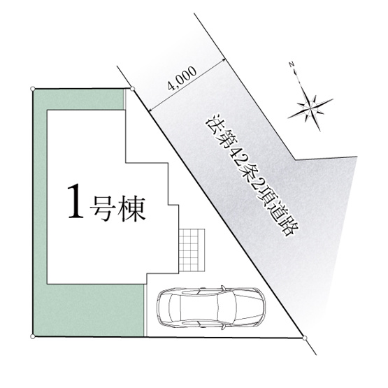 【区画図】 | ご家族様のプライベート空間が確保できる素敵な間取りです。また敷地ゆったりですので、おうち時間を楽しむのにもぴったりですね♪