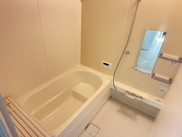 川越市むさし野2期　新築一戸建て　1号棟の浴室|お風呂で日々の疲れを落としましょう