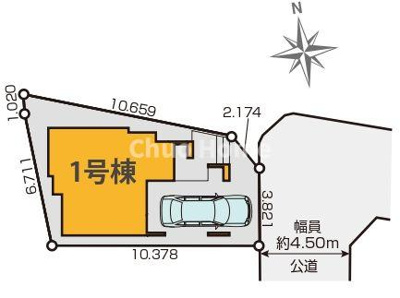 【区画図】 | 江戸川区下篠崎町新築分譲住宅 | 区画図