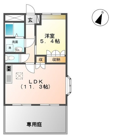 カトレアの間取り
