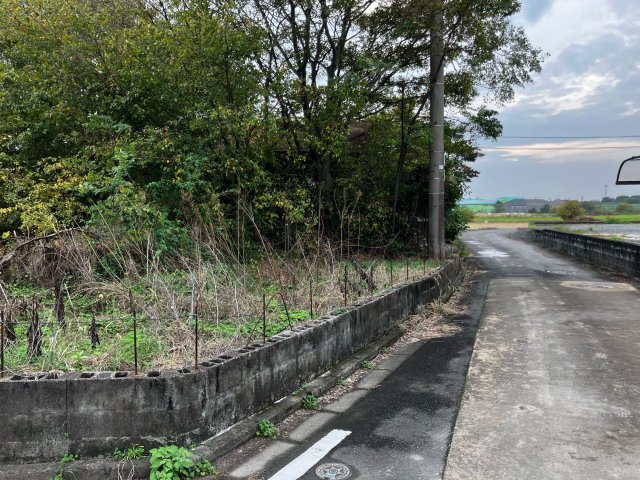 城島売地の外観|北道路側（東側より）