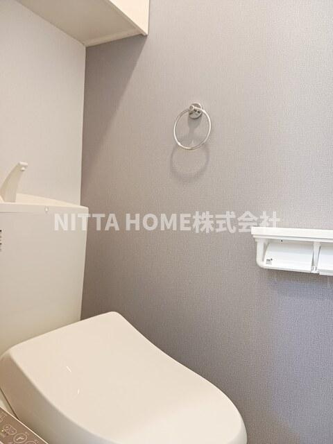 綾部市大島町穴見のアパートのトイレ|温水洗浄便座のトイレです◇