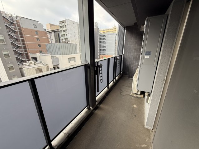 ジ・アーバネックス京都四条烏丸テラスのバルコニー