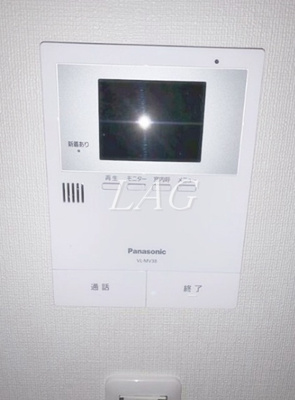 【セキュリティ】 | ジョリーメゾン高松 | モニター付きインターフォンです。