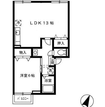 ヴェルドミールの間取り