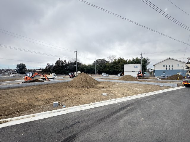 飯能市青木・全9棟　新築一戸建　1号棟　～敷地50坪～の外観|【全9棟・1号棟】現地写真(2026年1月29日撮影)