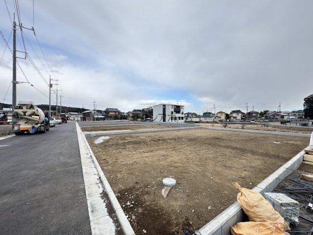 飯能市青木・全9棟　新築一戸建　1号棟　～敷地50坪～の前面道路含む現地写真|現地写真(2026年1月29日撮影)