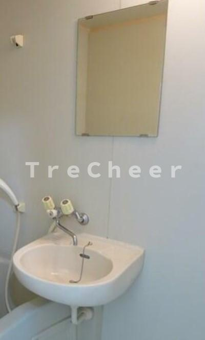 若竹ハイツの洗面所