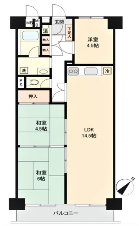 保谷パークハウスB棟