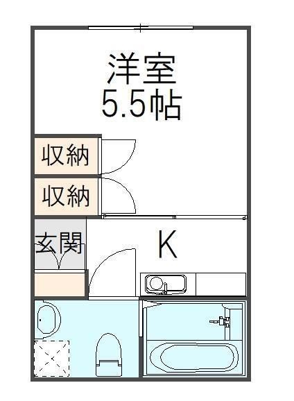 Ｒｏｏｍ３２８の間取り