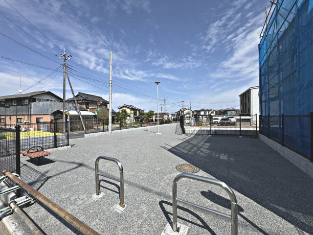 飯能市青木・全9棟　新築一戸建　2号棟　～敷地50坪～の前面道路含む現地写真|現地写真(2026年1月29日撮影)