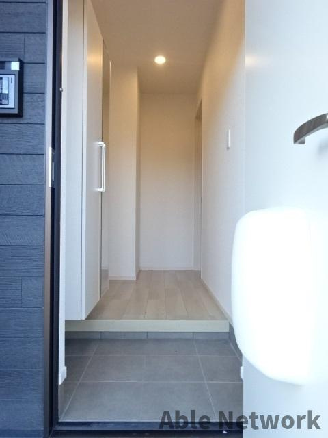 アムールⅡの玄関|シューズボックス付き