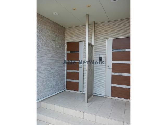 アムールⅡのエントランス|エントランス部分