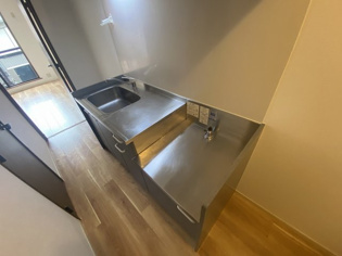 ガスコンロ設置可能なキッチンです！