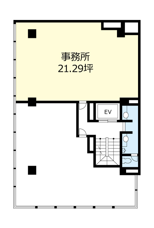 花岡ビルの間取り