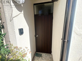 上大市3丁目テラスハウスのエントランス