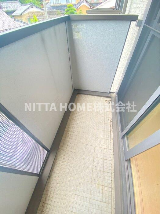 サンリーフのバルコニー|南向きバルコニーで日当たりGOOD！