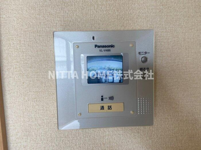 サンリーフのセキュリティ|TVインターホン付きで安心です◎