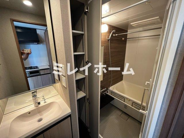 プライマル西蒲田の独立洗面台|同建物内、別のお部屋の参考写真になります。