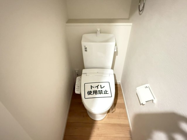 川越市むさし野2期　新築一戸建て　2号棟のトイレ|トイレも気になるポイント