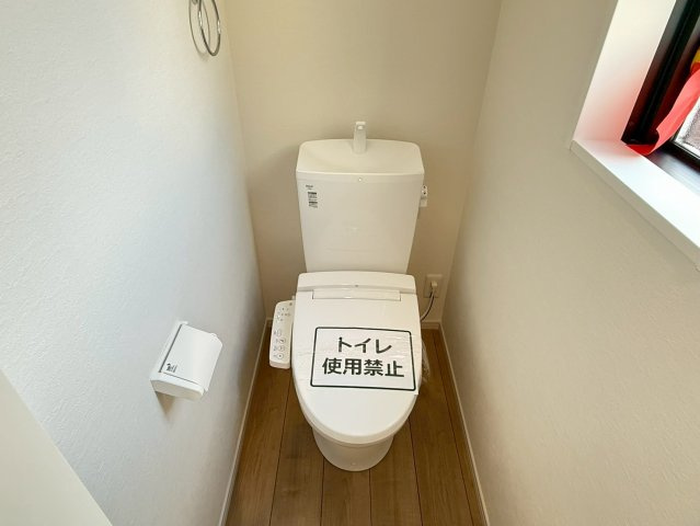 川越市むさし野2期　新築一戸建て　2号棟のトイレ|トイレもきれいです