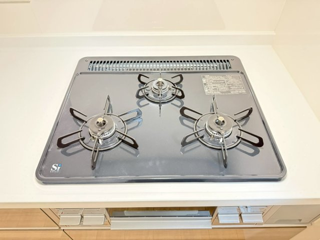 川越市むさし野2期　新築一戸建て　2号棟のキッチン|お料理しやすいキッチンです