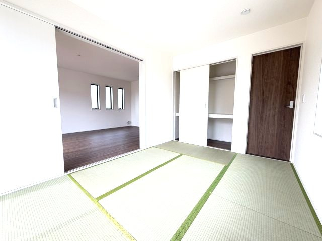 リーブルガーデンＳ前橋市上増田町第3　１号棟の収納|和室収納も充実♪お布団も収納できますよ！