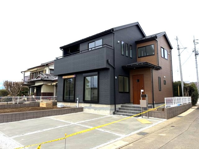 リーブルガーデンＳ前橋市上増田町第3　１号棟の外観|外観も気になるポイント！おしゃれなデザインです♪