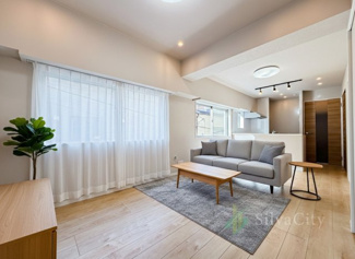 【居間・リビング】 | 新宿パークサイド永谷 | リビングダイニング　当日のご見学、可能です！お気軽にお問い合わせください！※0120-133-468