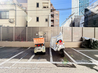 【駐車場】 | 新宿パークサイド永谷 | バイク置き場