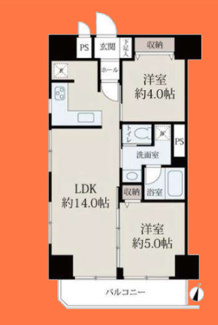 【間取り】 | 新宿パークサイド永谷