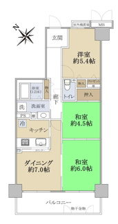 【間取り】 | 近江八幡グリーンマンション