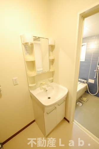 パンシオン・クレールの洗面所