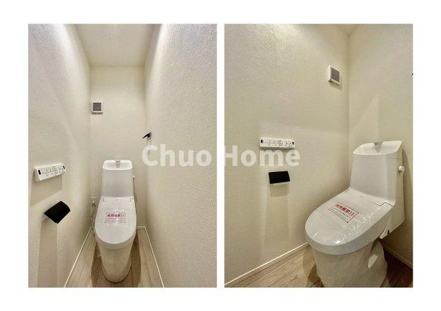 江戸川区中央2丁目新築分譲住宅の前面道路含む現地写真|全面道路