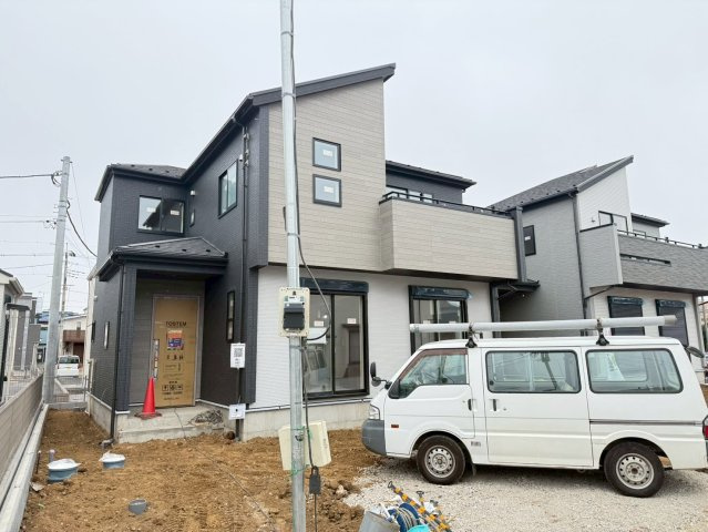 川越市大塚2丁目　新築一戸建て　1号棟の外観|撮影済み