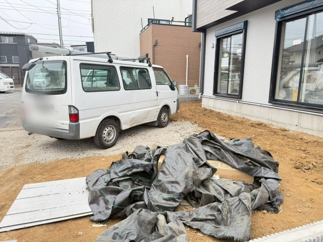 川越市大塚2丁目　新築一戸建て　1号棟の駐車場|撮影済み