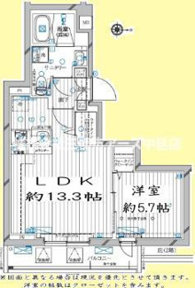 【間取り】 | レガリス蒲田 | レガリス蒲田