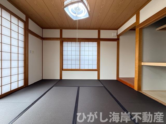 平塚市東真土３丁目　中古戸建の和室|新規リフォーム完了！　8帖　和室