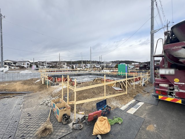 飯能市青木・全9棟　新築一戸建　4号棟　～敷地50坪～の外観|【全9棟・4号棟】現地写真(2026年1月29日撮影)