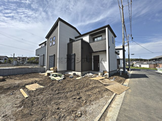 飯能市青木・全9棟　新築一戸建　4号棟　～敷地50坪～の外観|現地写真(2026年4月13日撮影)

