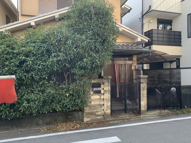 京都市北区紫竹北大門町　建築条件無し売土地の外観