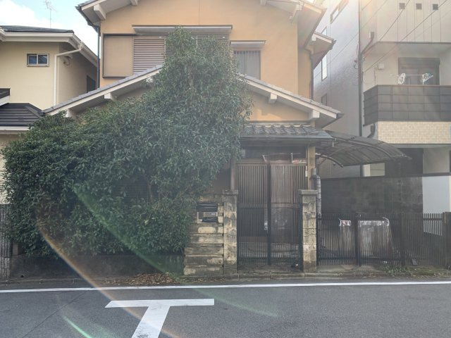京都市北区紫竹北大門町　建築条件無し売土地の外観